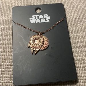 Millennium Falcon necklace